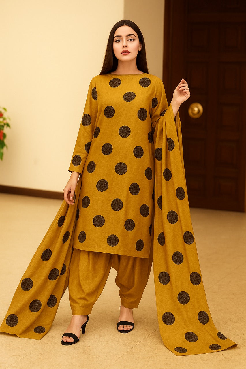 Bareeza Mustard Dot