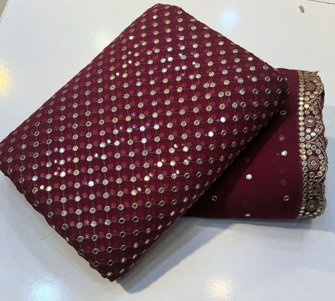 Chiffon 3pcs (inspired By Hiba Bukhari)