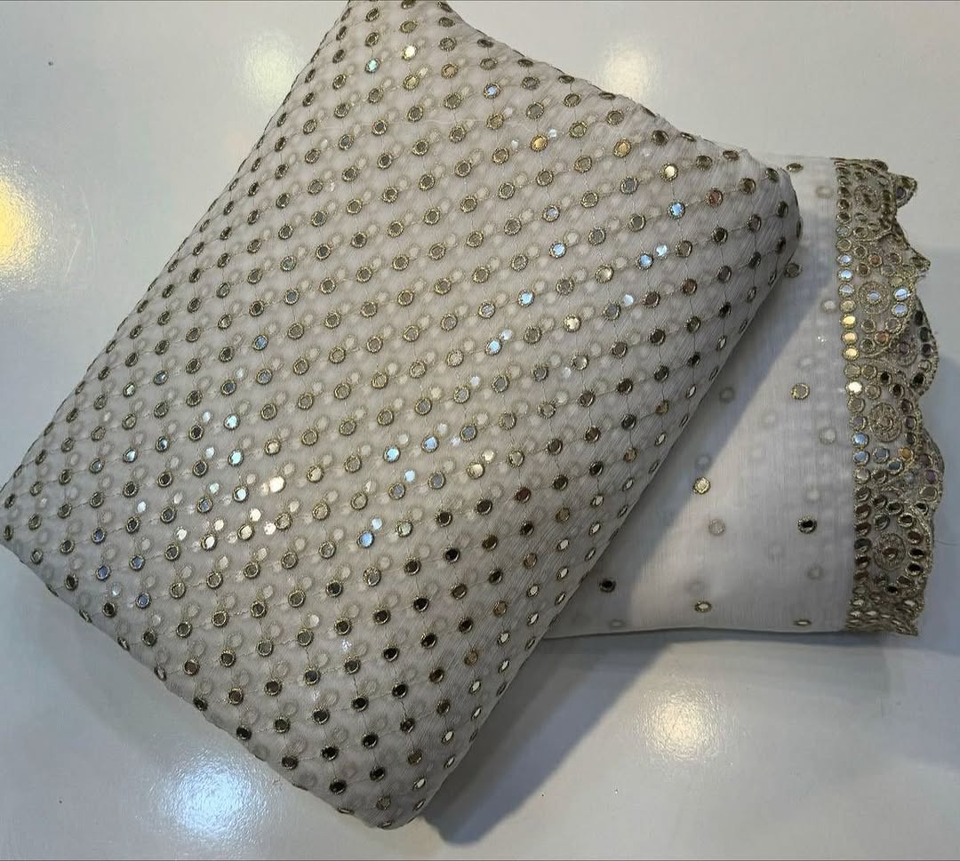 Chiffon 3pcs (inspired By Hiba Bukhari)