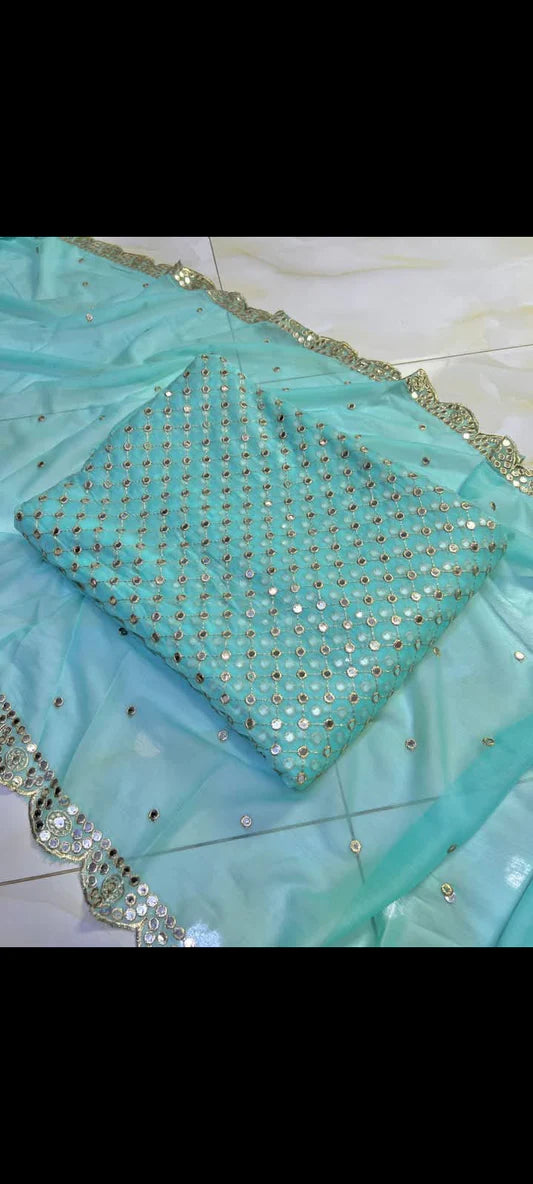 Hiba Bukhari Formal Chiffon 3pcs