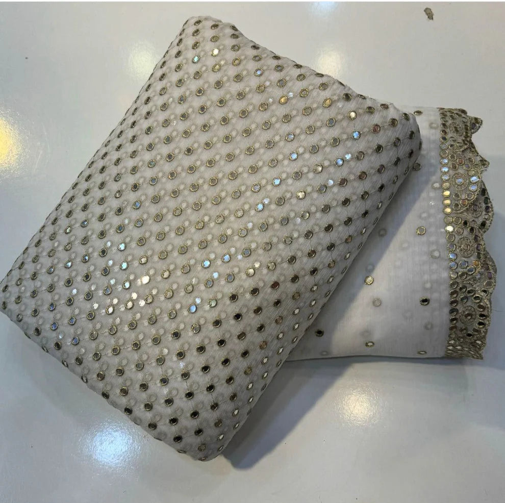 Hiba Bukhari Formal Chiffon 3pc